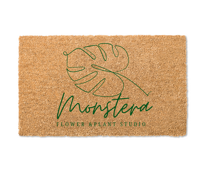 Custom Color Business Logo Door Mat