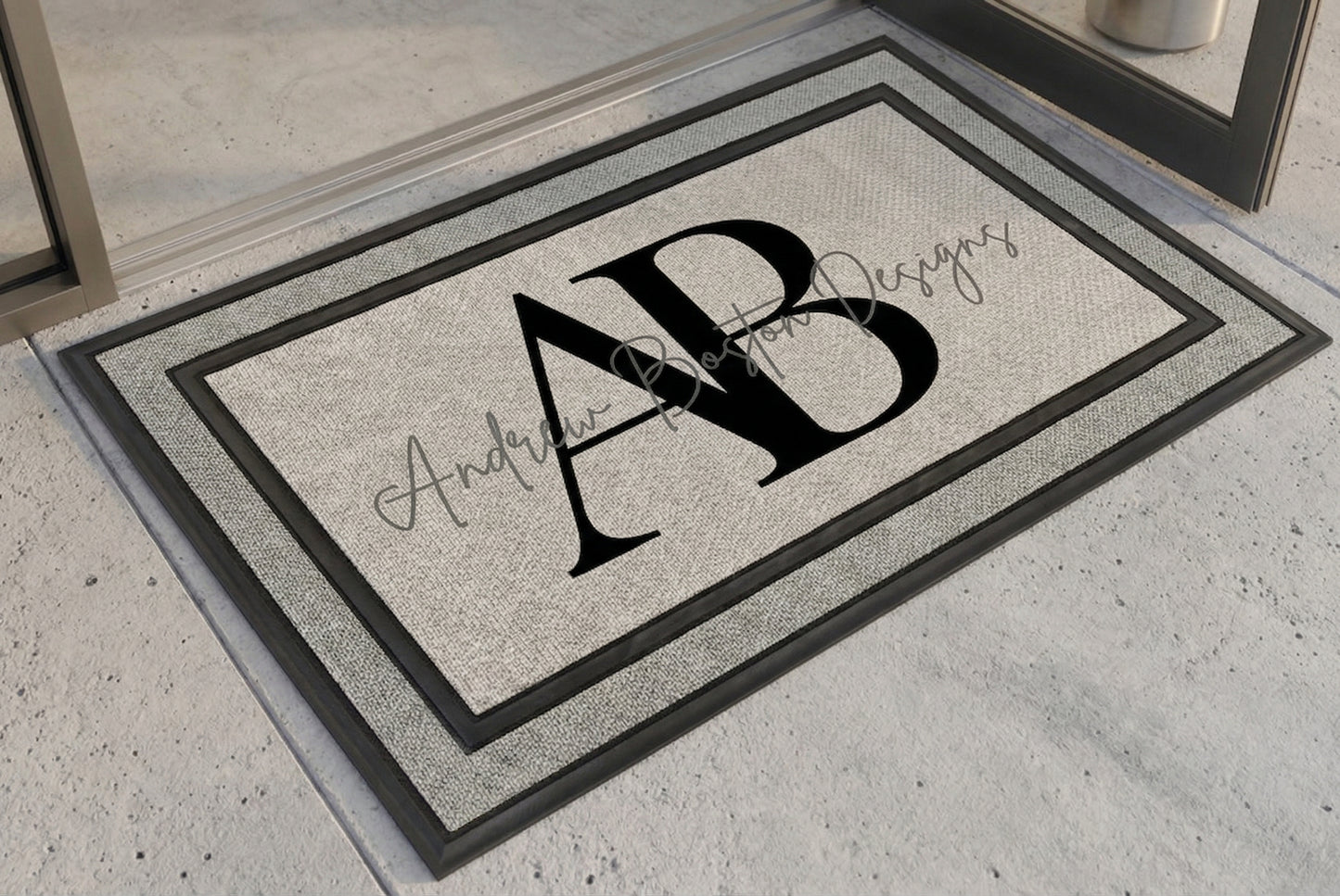 Custom Business Logo Doormat — Personalized Corporate Entrance Mat for Offices and Commercial Spaces