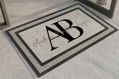 Custom Business Logo Doormat — Personalized Corporate Entrance Mat for Offices and Commercial Spaces